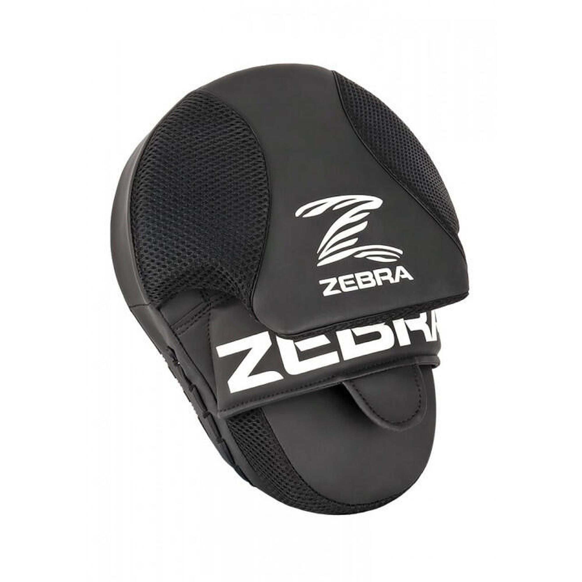 Palmare Zebra Fitness Negru/Alb