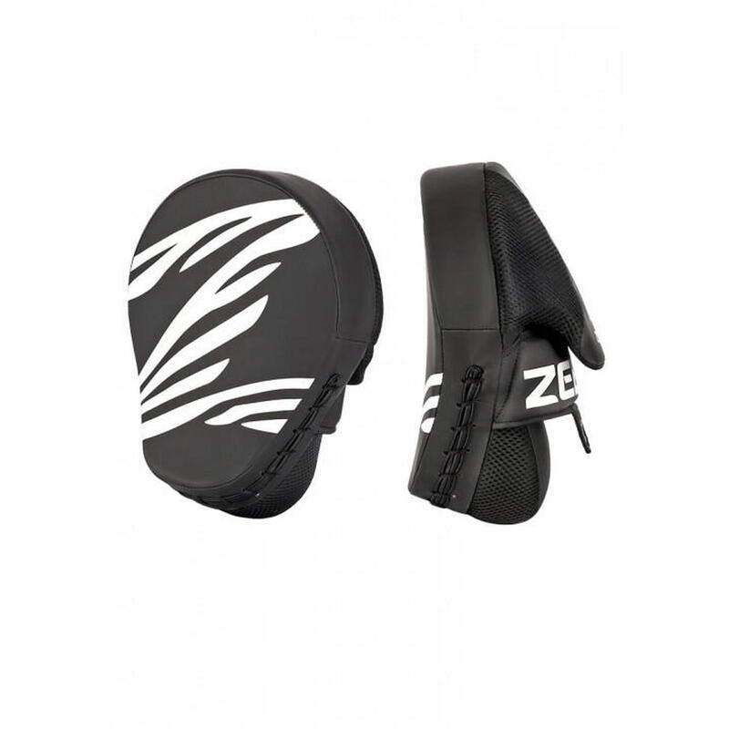 Palmare Zebra Fitness Negru/Alb
