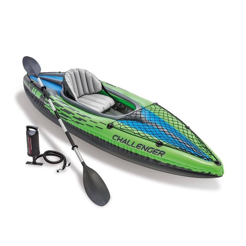 Challenger K1 - 1 person Inflatable Kayak - Green