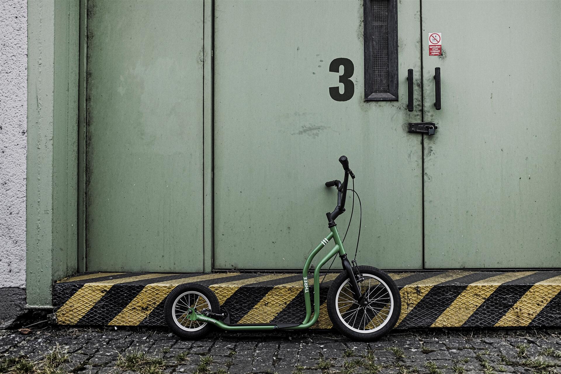 Trottinette Yedoo Three Numbers green 3/7