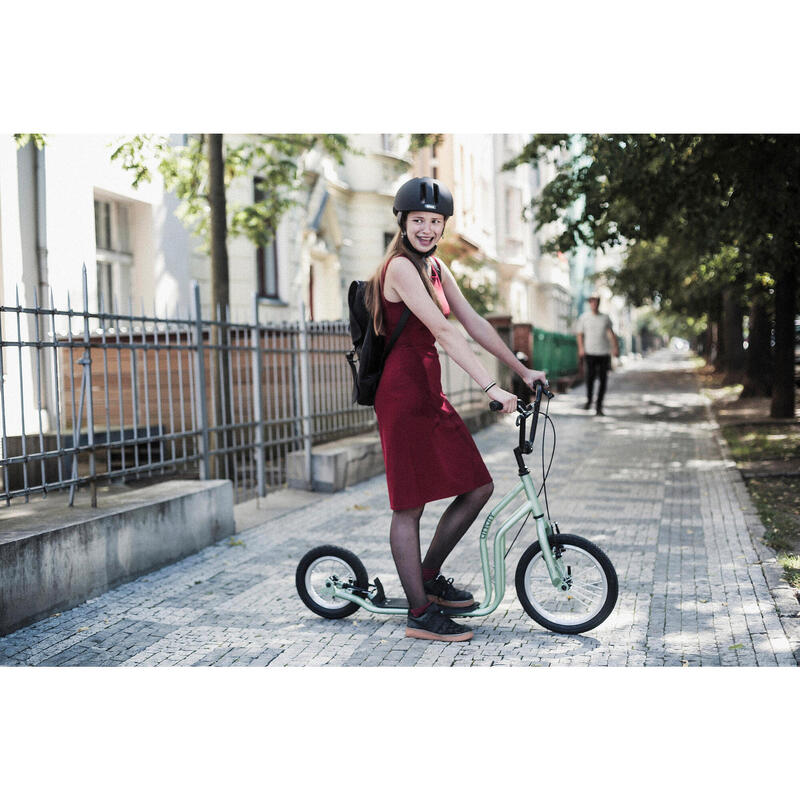 Scooter mit Lufträder  City RunRun  Weiss