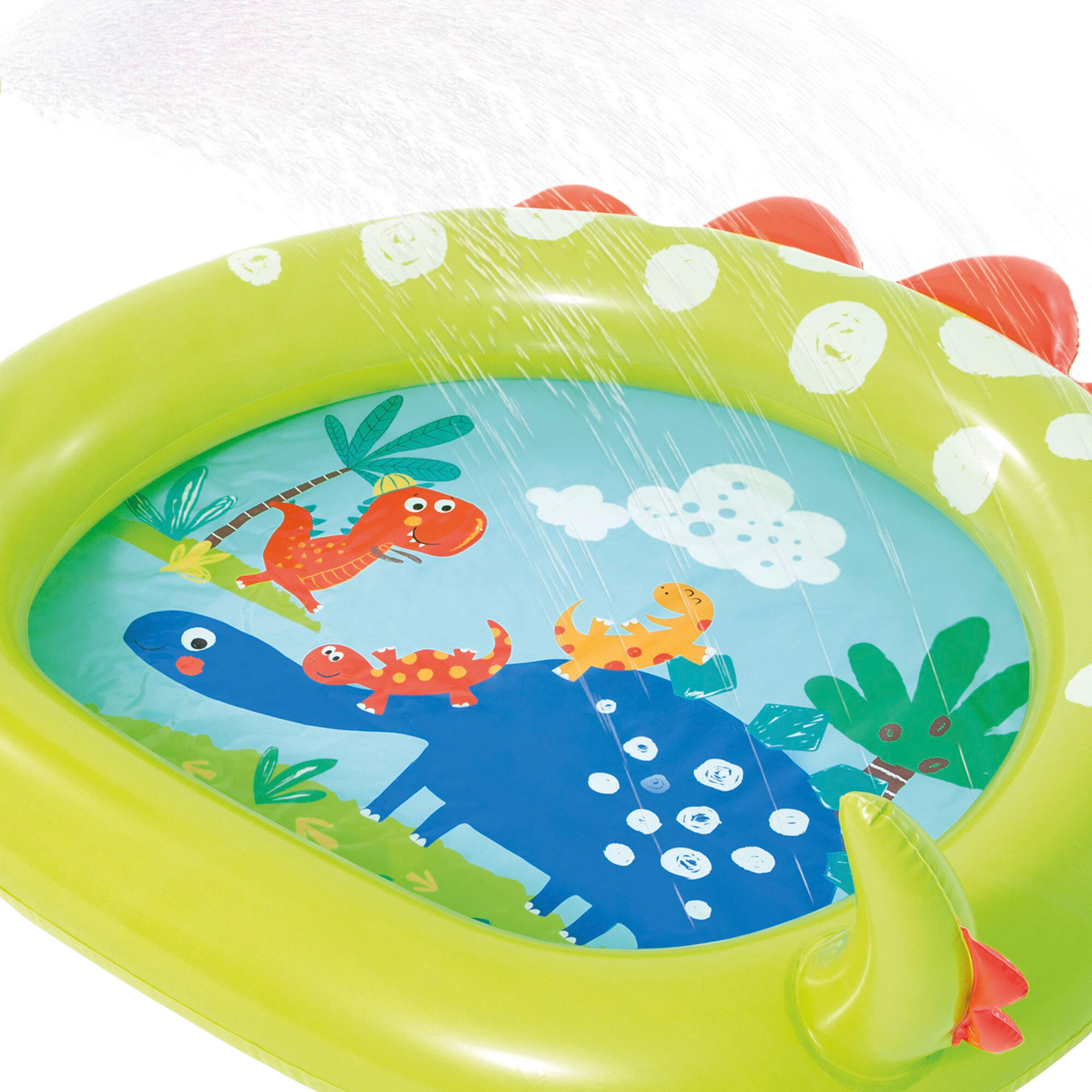 Aufblasbares Kinderbecken Intex Dinosaur Playpool 3/7