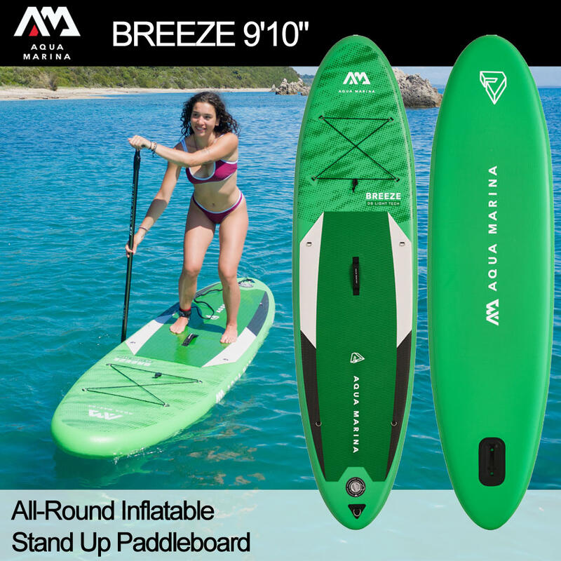 Prancha de SUP Stand Up Paddle Insuflável AquaMarina Breeze