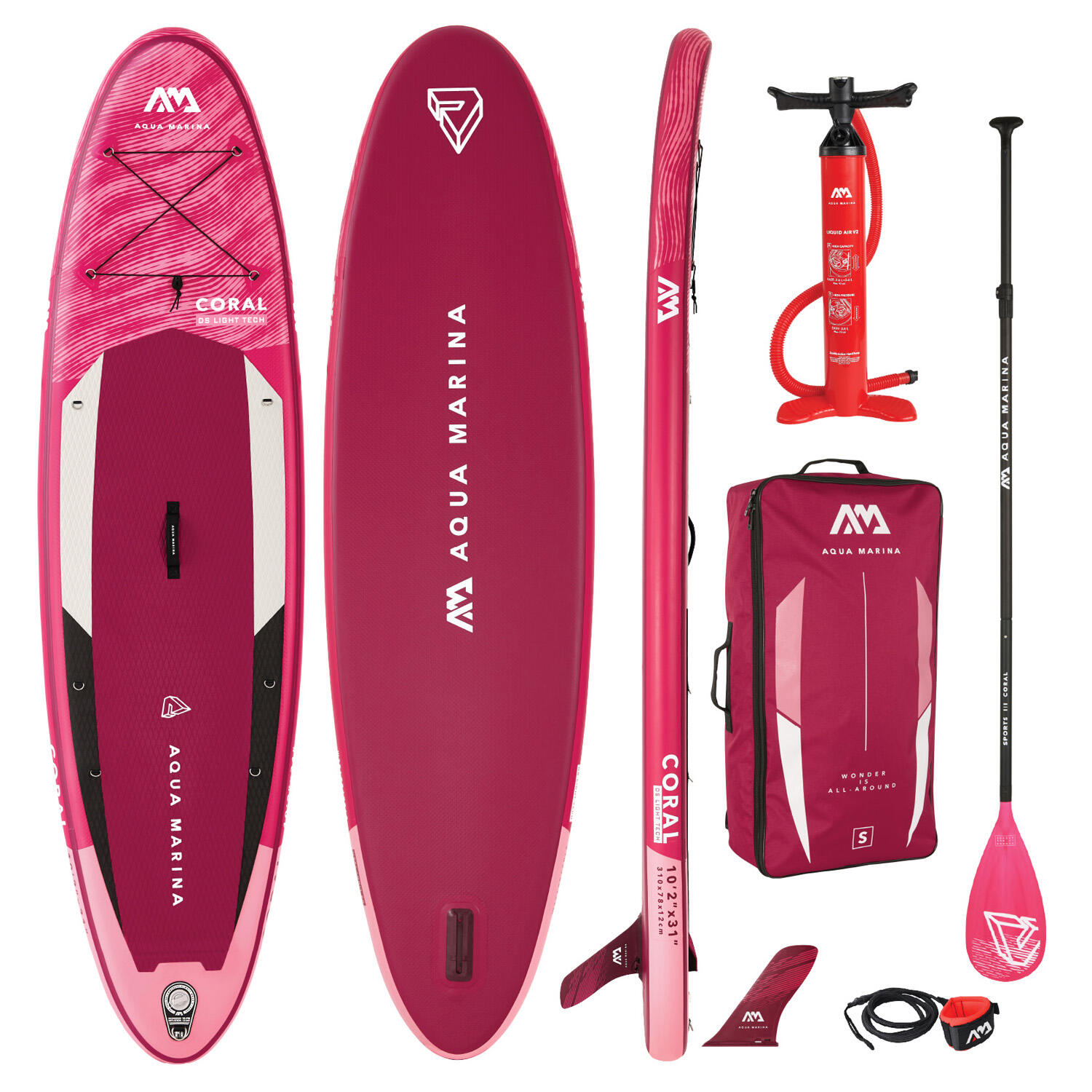AQUA MARINA paddleboard AQUA MARINA Coral 10'2''x31''x4,75''