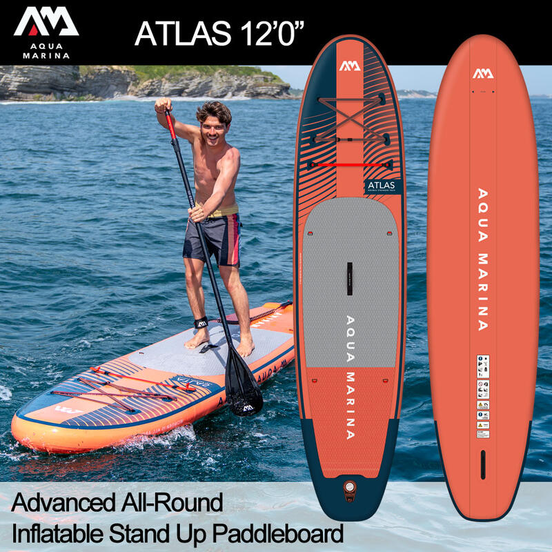 Deska SUP Aqua Marina Atlas 12’0″ (366cm) BT-23ATP 2023