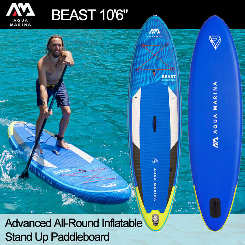 Aqua Marina Beast - Opblaasbare supboard - 15PSI - Allround - Gevorderd - Suppen