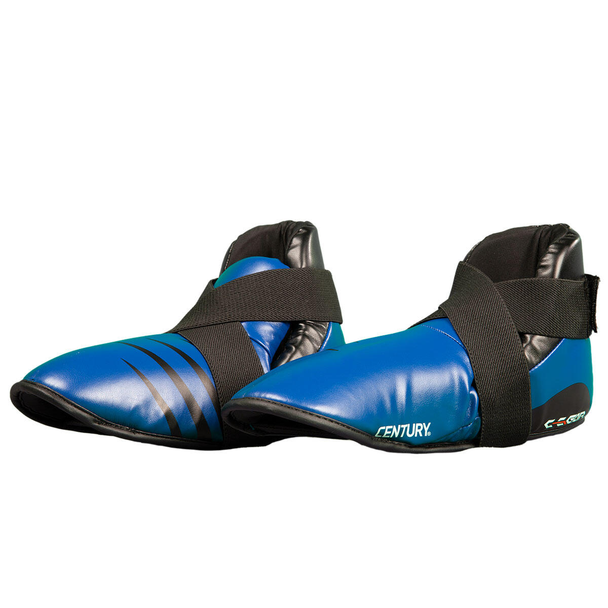 Century - Voetbescherming Sparringwedstrijd Wako Gecertificeerd C-gear Integrity Century - Protège-pied - Bleu - 40 M - Decathlon