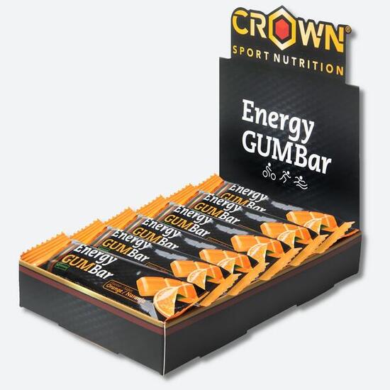 Caja de 12 barritas de gominola 'Energy Gum Bar' de 30 g Lima-Limón