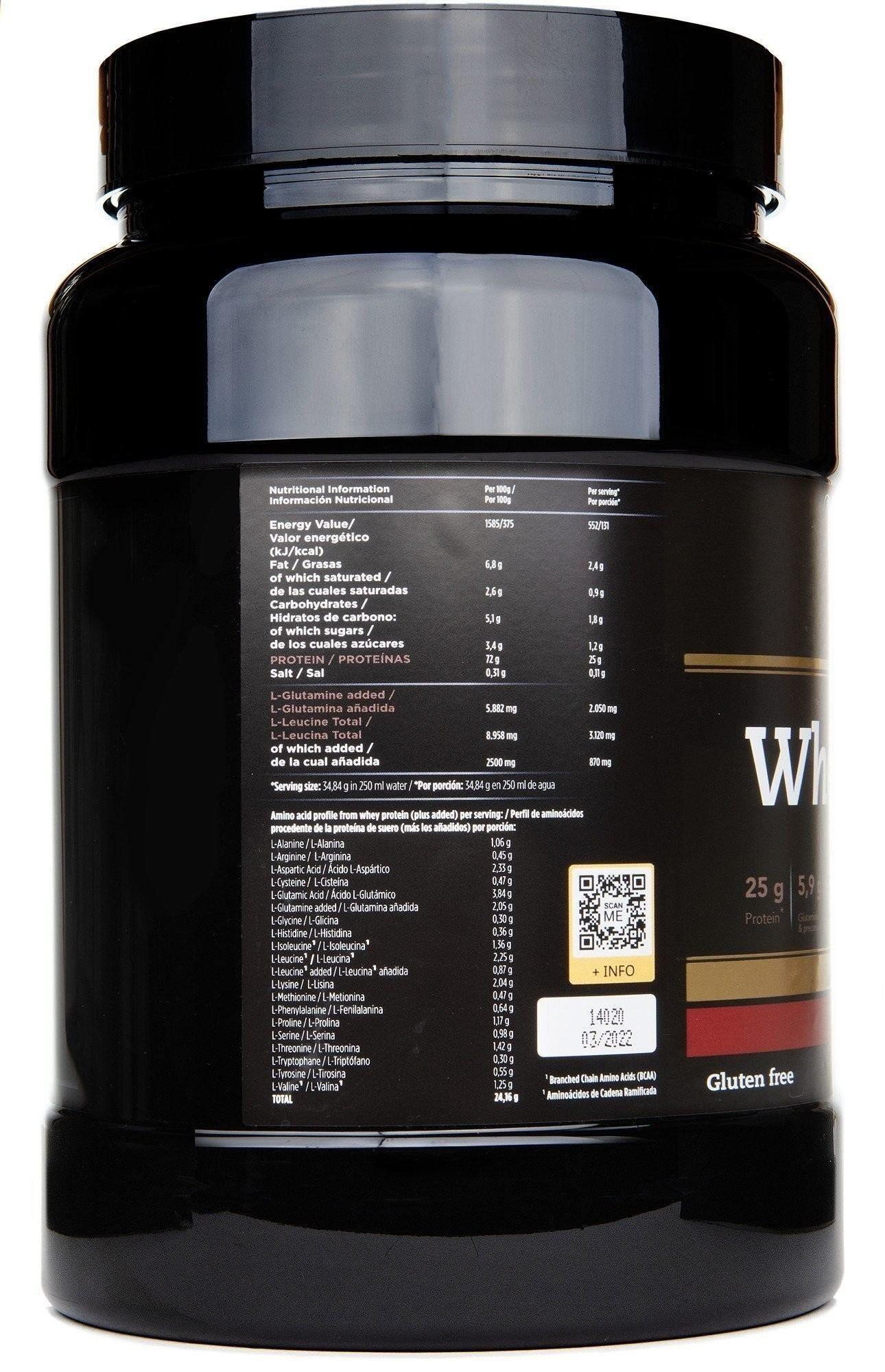 Bote de concentrado de suero ‘Whey PROtein+‘ de 871 g Chocolate 4/5