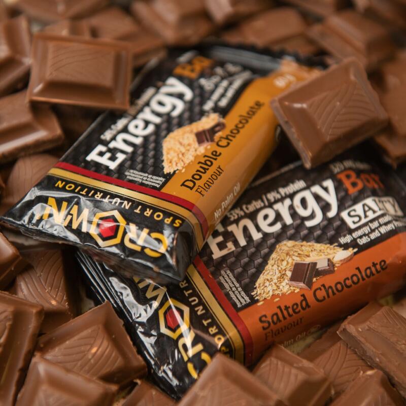 Barra energética de aveia de 60g ‘Energy Bar‘ Chocolate duplo