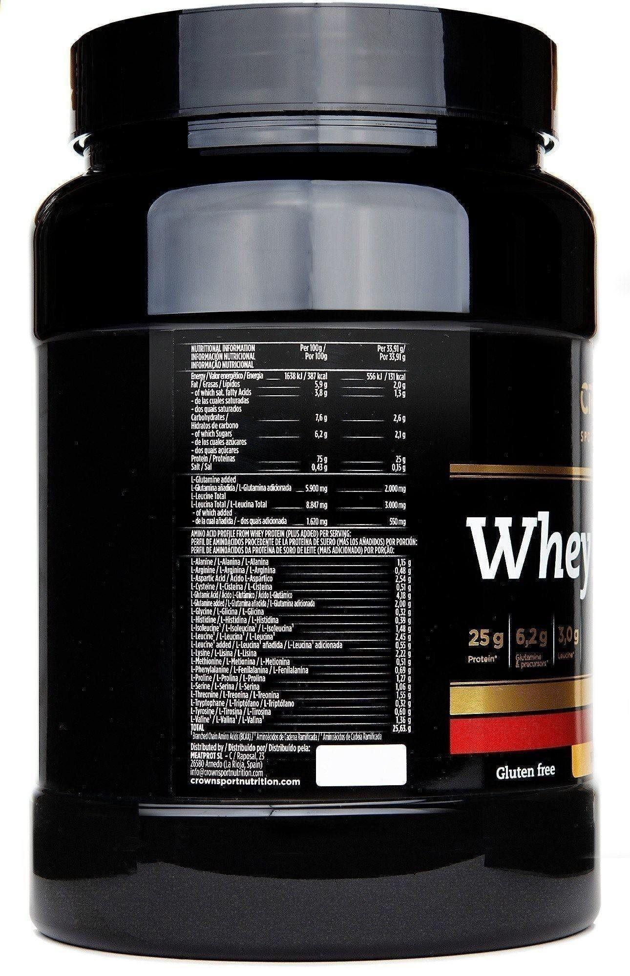 Bote de concentrado de suero ‘Whey PROtein+‘ de 848 g Wafer cookies 4/5