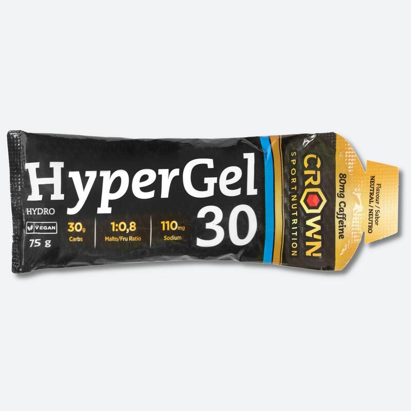 Gel energético de 75g Hyper Line ‘HyperGel 30 +Caffeine‘ Neutro com cafeína Exclusivo Online      2,29€  Preço por quantidade 38,17€kg CROWN SPORT NUTRITION Gel energético de 75g Hyper Line ‘HyperGel 30 +Caffeine‘ Neutro com cafeínaVendido e expedido por: Crown Sport Nutrition    
