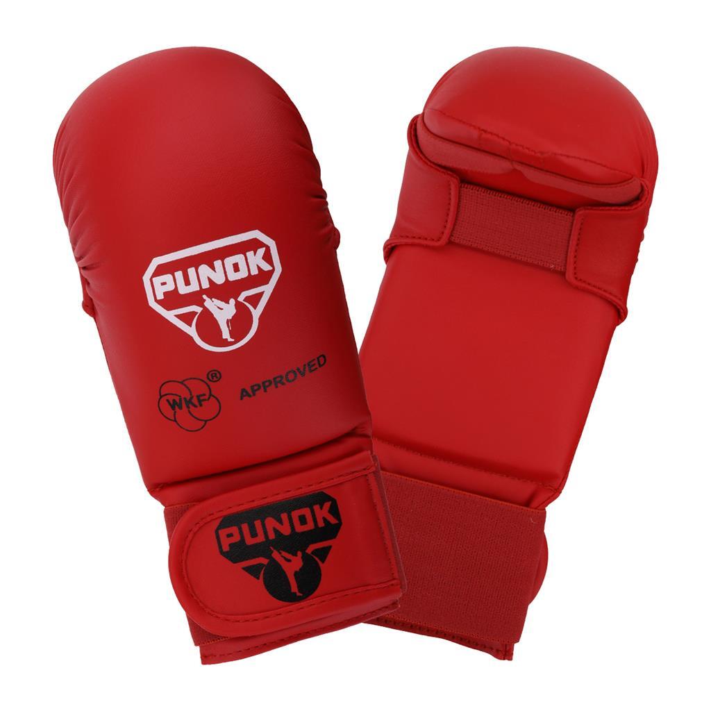 Century - Punok Certifiés Wkf, Gants De Karaté, Protège-mains - Gants De Boxe - Rouge - 42 M/l - Decathlon