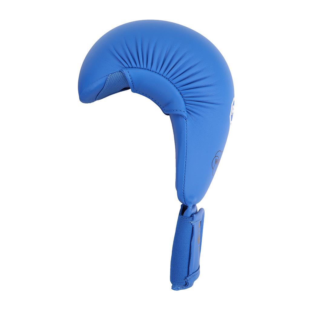 Guantes Karate Adulto Rojo Azul WKF Aprobado Punok 2/4