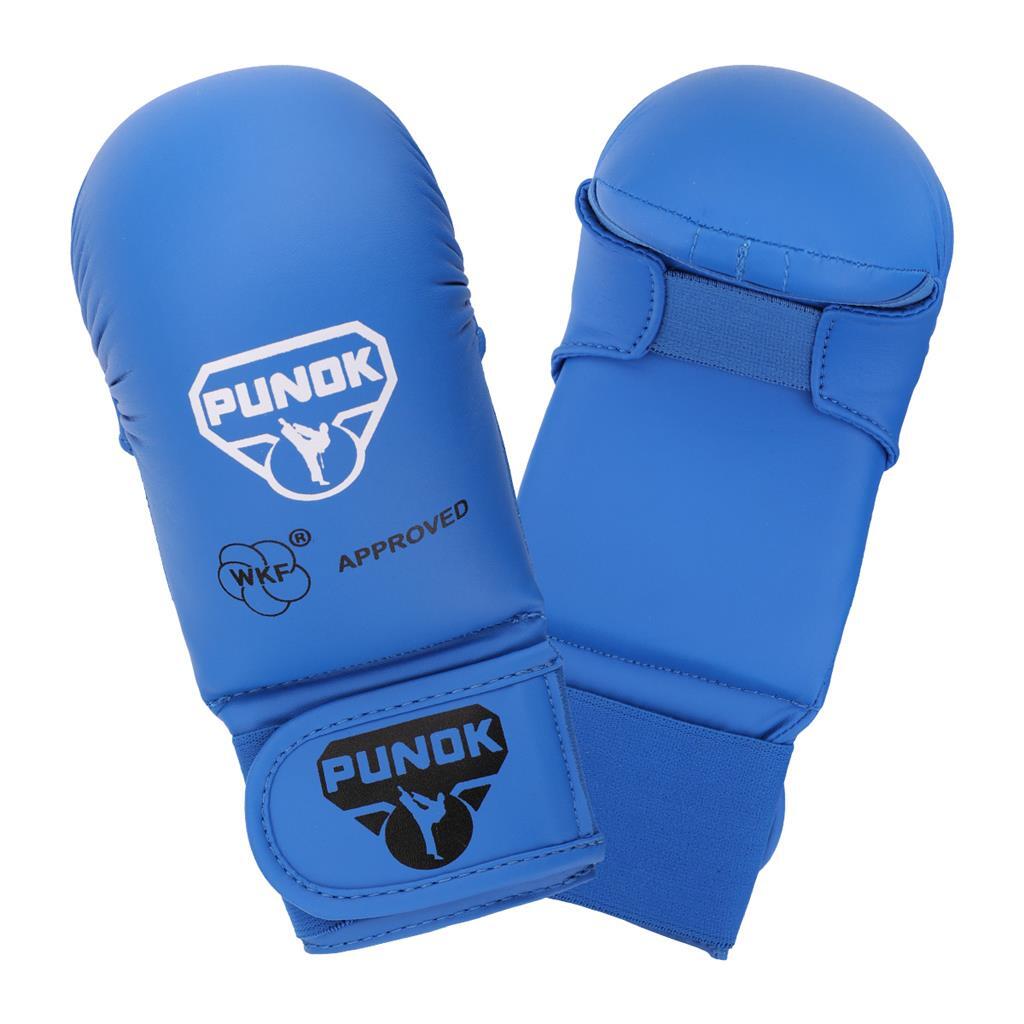 Century - Punok Certifiés Wkf, Gants De Karaté, Protège-mains - Gants De Boxe - Bleu - 42 M/l - Decathlon