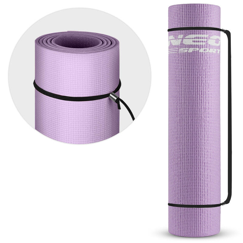 Esterilla de yoga adulto Antideslizante Neo-Sport 6 mm