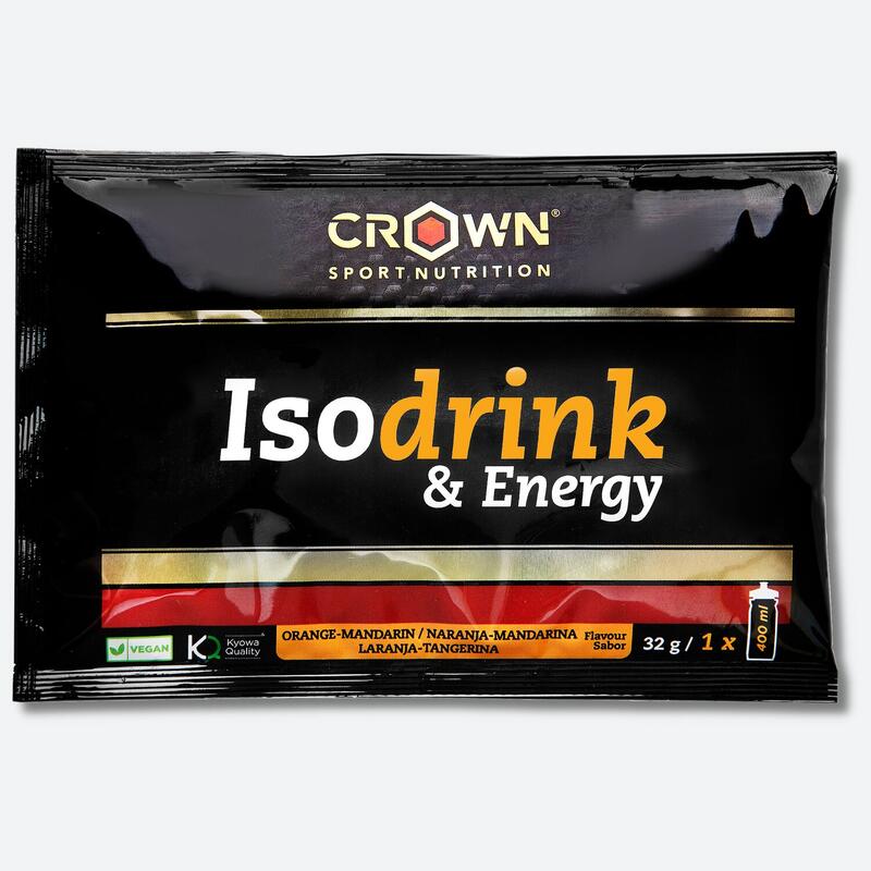 Dose Unitária 32g de isotônico em pó ‘Isodrink & Energy‘ Laranja/tangerina Exclusivo Online                   2 cores disponíveis
 1,99€  Preço por quantidade 62,19€kg CROWN SPORT NUTRITION Dose Unitária 32g de isotônico em pó ‘Isodrink & Energy‘ Laranja/tangerinaVendido e expedido por: Crown Sport Nutrition    