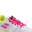 Lacets élastiques sport co et raquettes - 100% silicone - ROSE FLUO