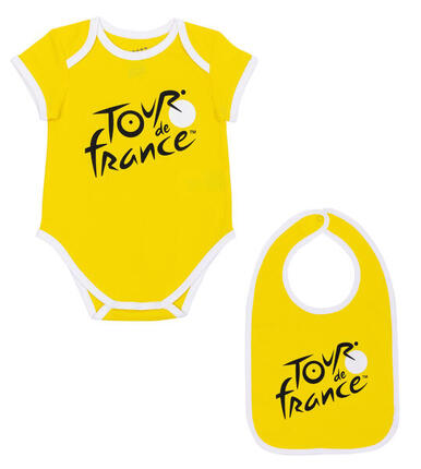 Body bavoir bébé Leader - Collection officielle Tour de France - Cyclisme