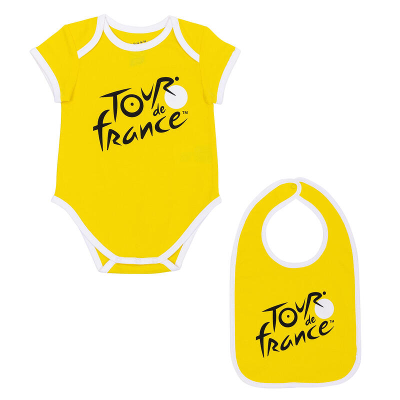 Body bavoir bébé Leader - Collection officielle Tour de France - Cyclisme