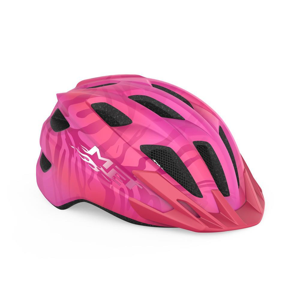 MET MET Crackerjack Pink Matt Youth Cycle Helmet