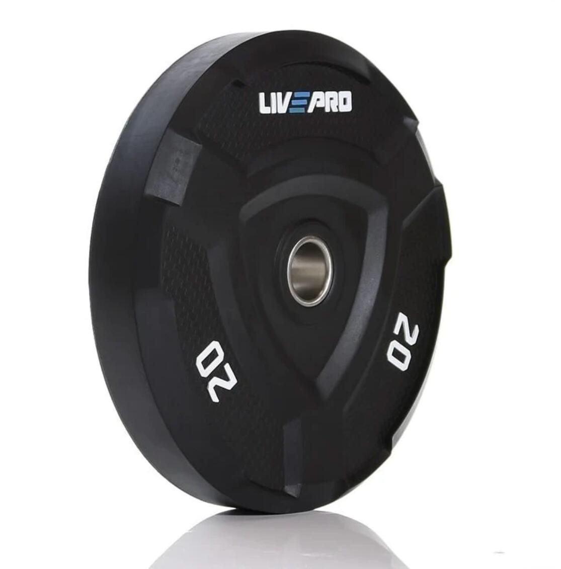 Bumper Plate, Gummi, Schwarz 3/7
