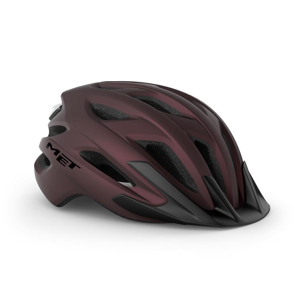 MET MET Crossover Allround Helmet Burgundy