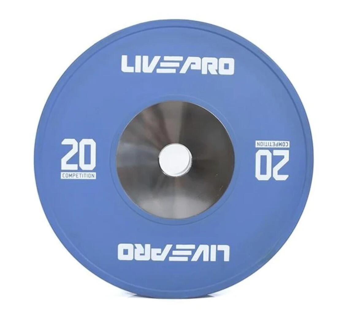 Bumper Plate, Gummi, Farbig 3/4