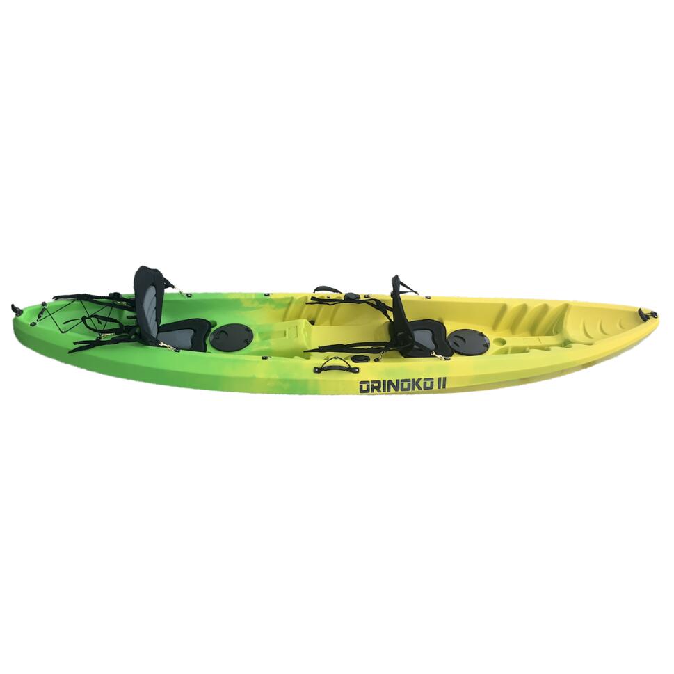 Kajak dwuosobowy sit on top do pływania Scorpio kayak Orinoko 2 zestaw
