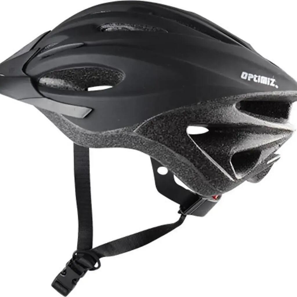 Bicycle Helmet Optimiz - 55/58cm - Matte Black - Women Men