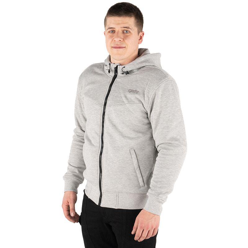Sweat moto FLEEZ Homme Gris DXR 4/7