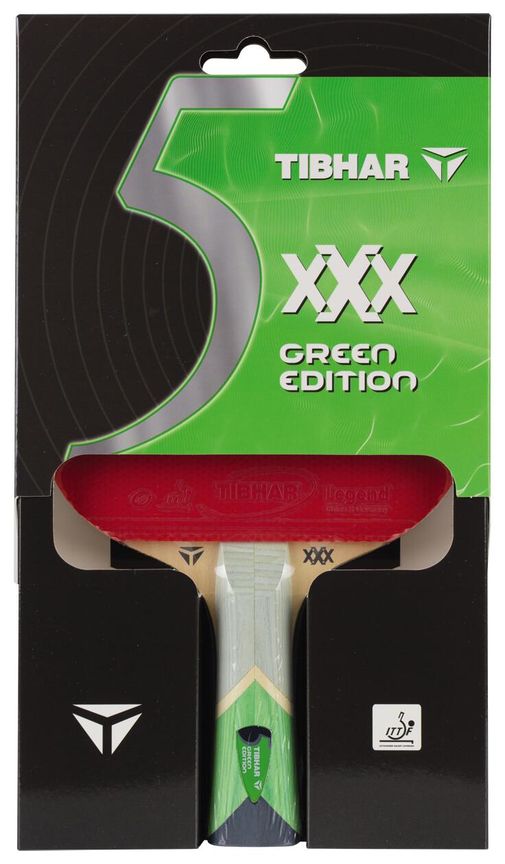 Tibhar XXX Green Edition Table Tennis Bat 1/6