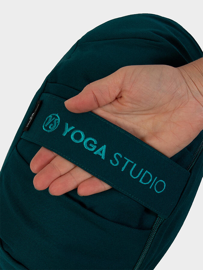Yoga Studio Spare EU Crescent Cushion Cover - Teal 3/3