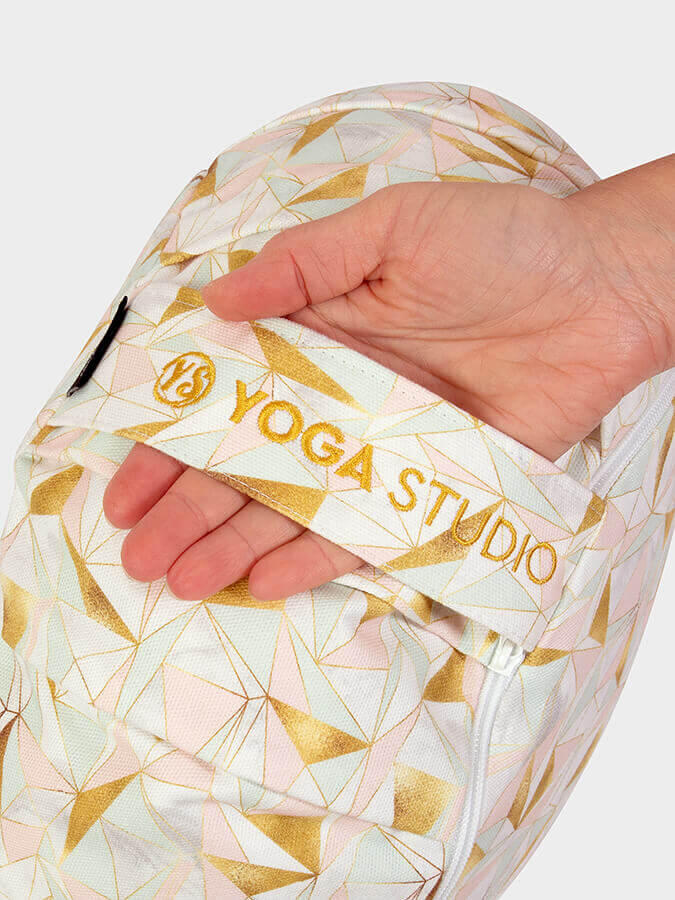 Yoga Studio Spare EU Crescent Cushion Cover - Origami Golden Blush 3/3