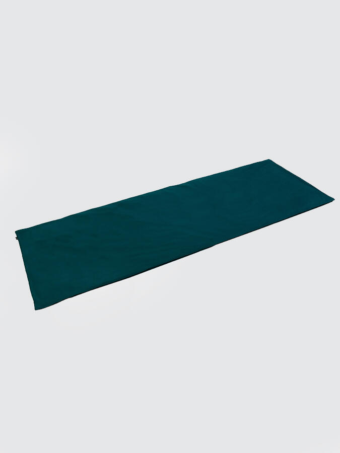 Yoga Studio Long Cotton Futon Zabuton Meditation Yoga Floor Mat - Teal 1/3