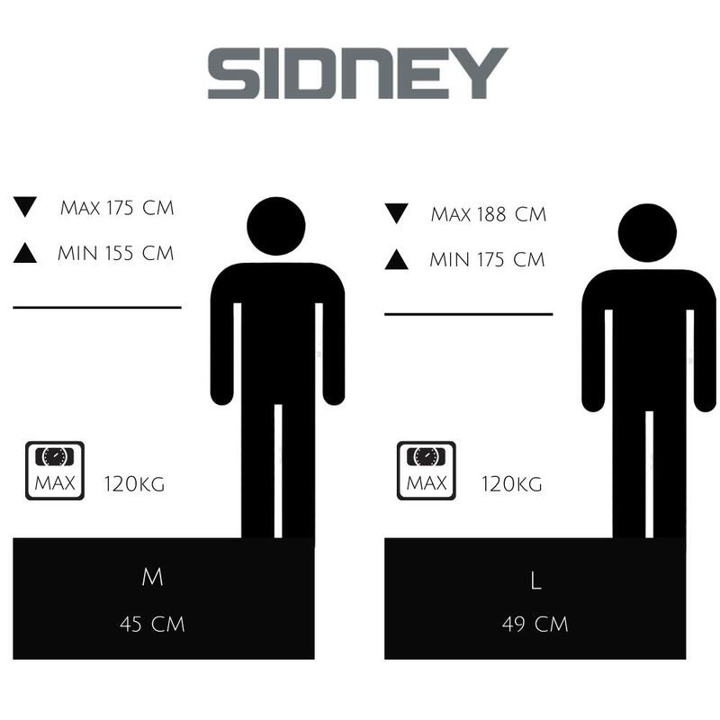 Urbanbiker Sidney Plus | Ebike Urbana | Motor Central | Autonomia 100KM | 28"