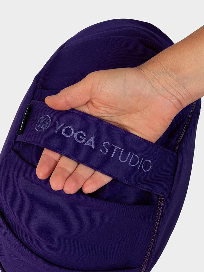 Yoga Studio Spare EU Round Cushion Cover - Purple 3/3