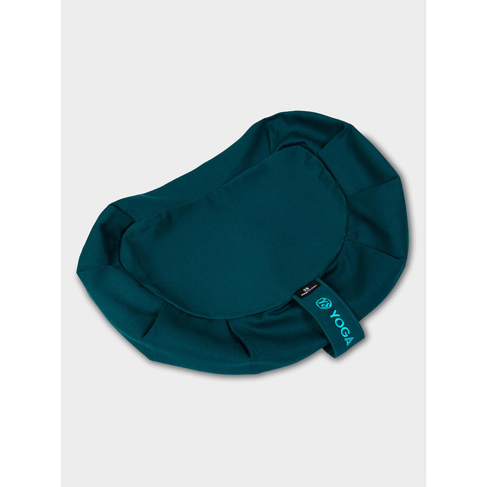 Yoga Studio Spare EU Crescent Cushion Cover - Teal 1/3