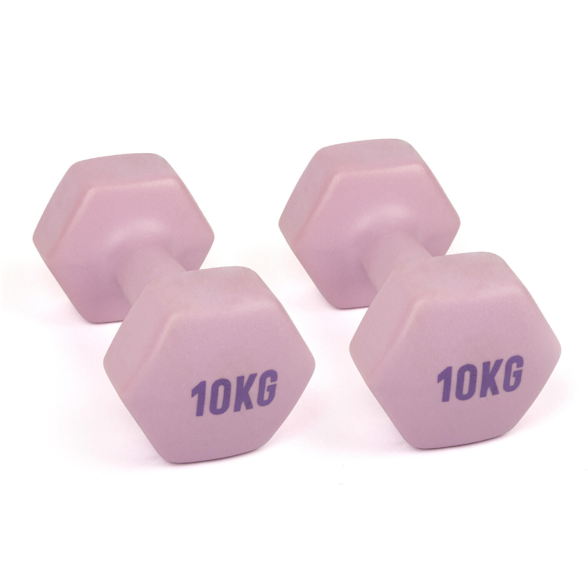 MYGA Hexagonal Dumbbell - 10kg Pair