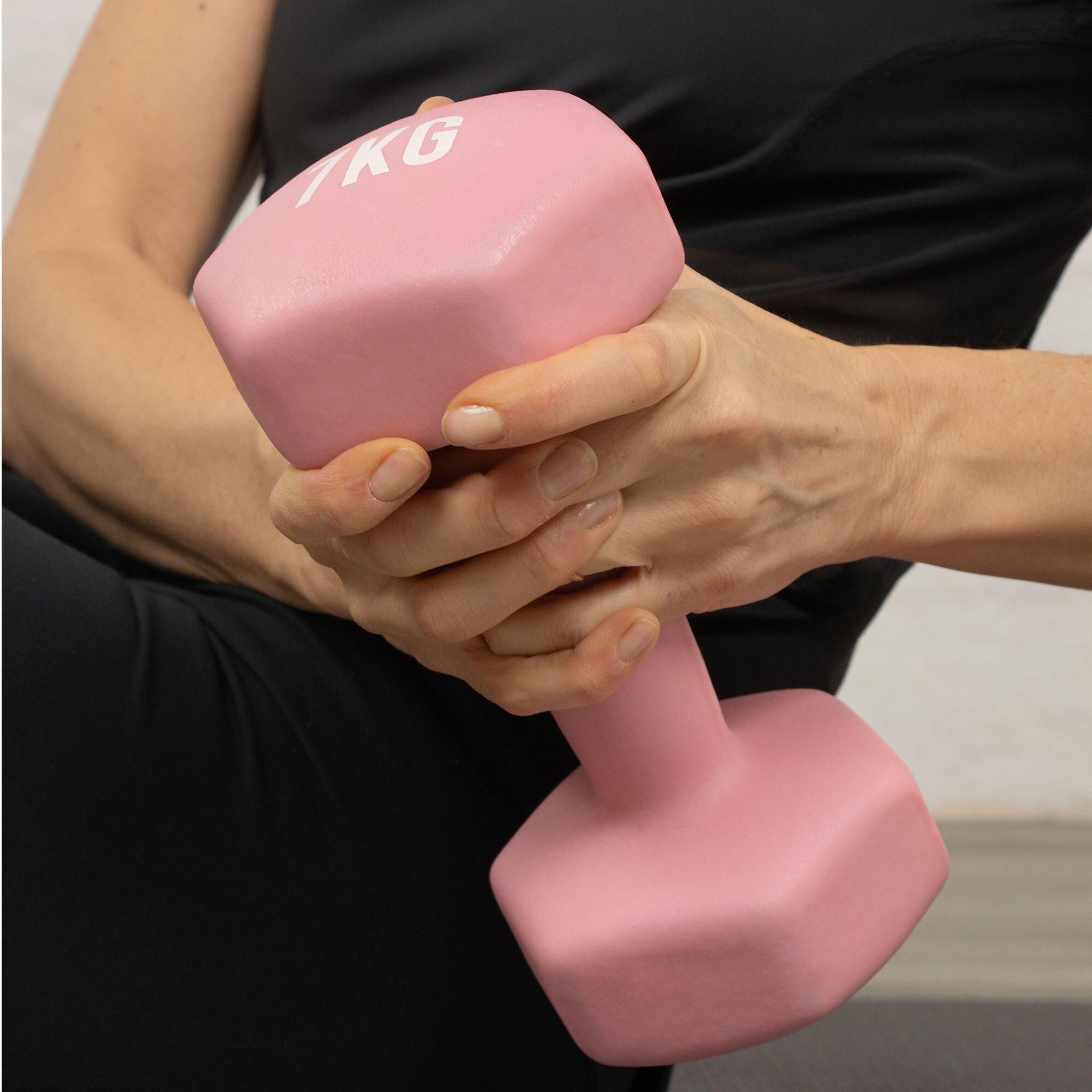Hantla fitness myga Dumbbell 7 kg 1 szt 5/6
