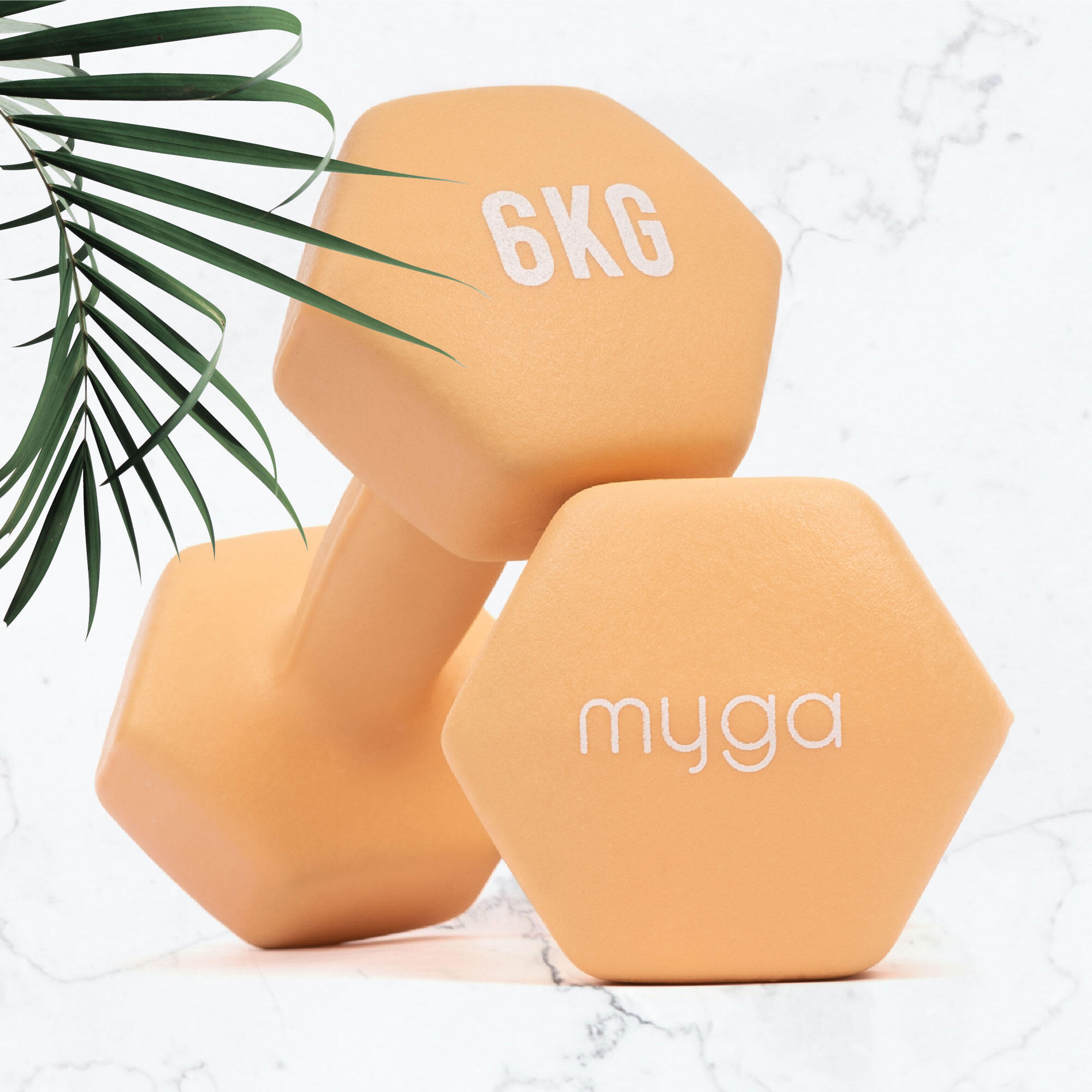 Hexagonal Dumbbell - 6kg Pair 2/7