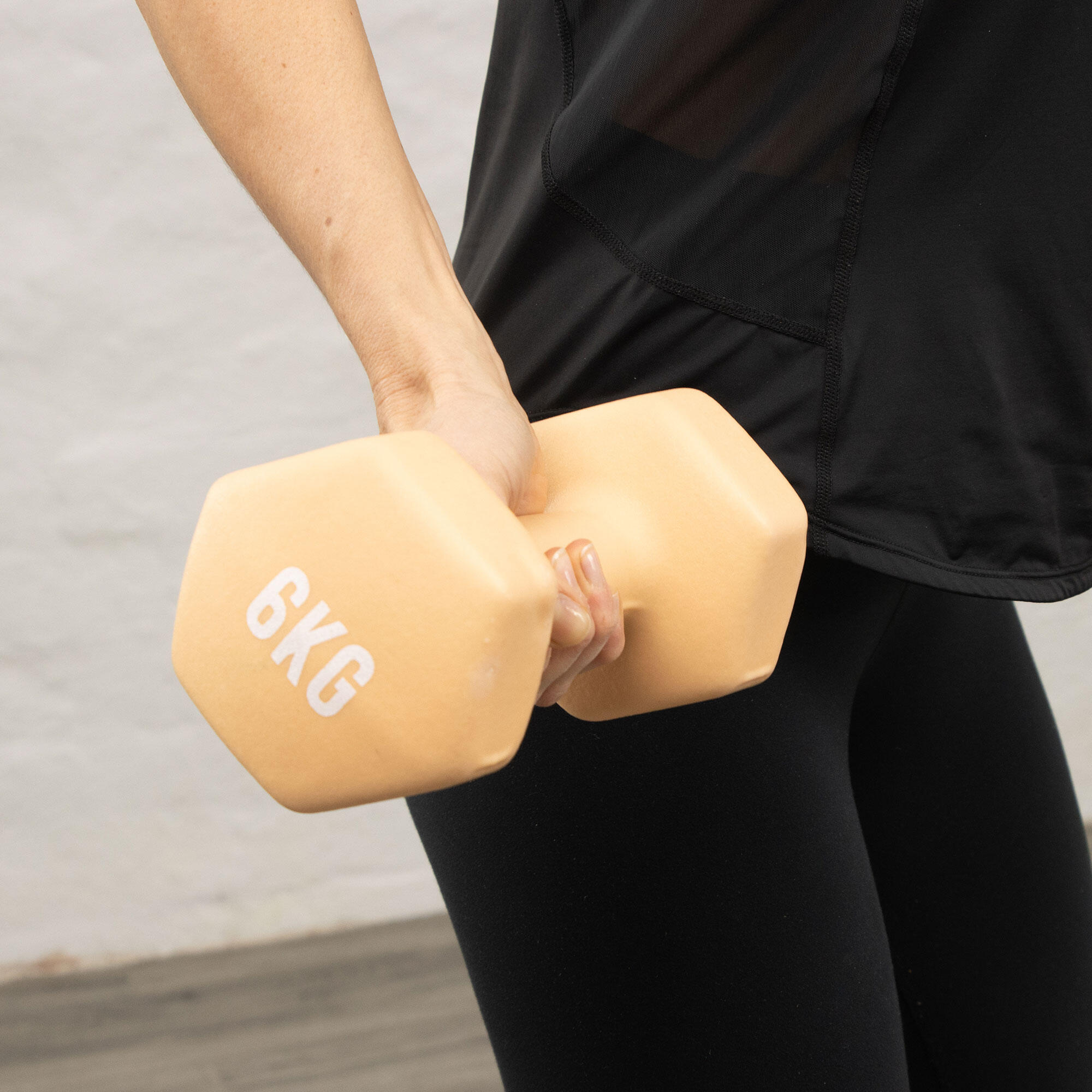 Hexagonal Dumbbell - 6kg Pair 4/7