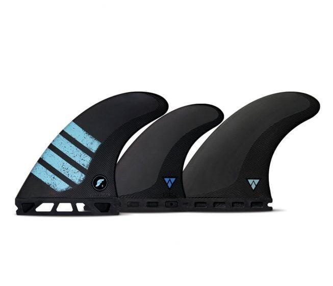 Futures F8 Alpha Size Large Blue Thruster Fin Set 3/3