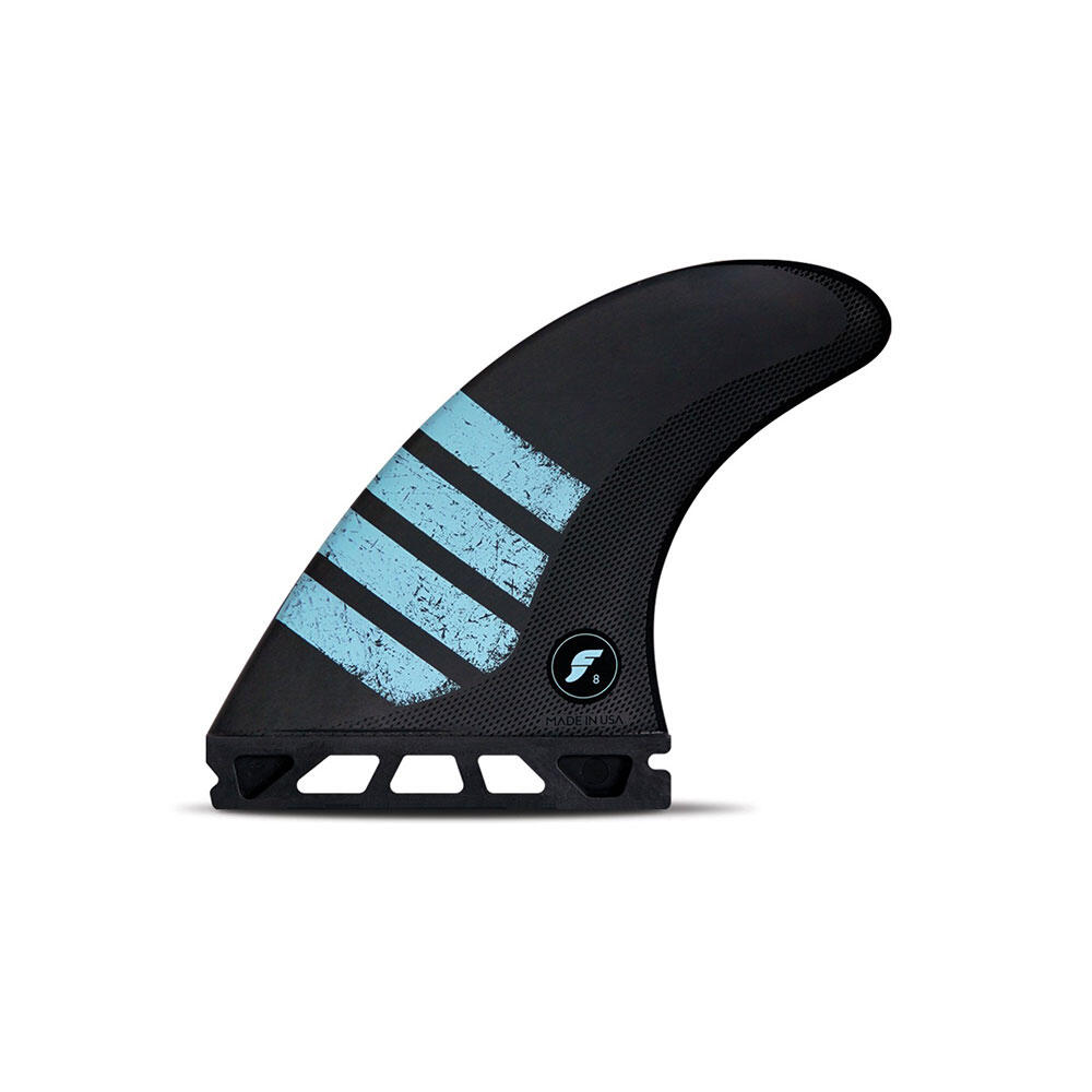 Futures F8 Alpha Size Large Blue Thruster Fin Set 1/3