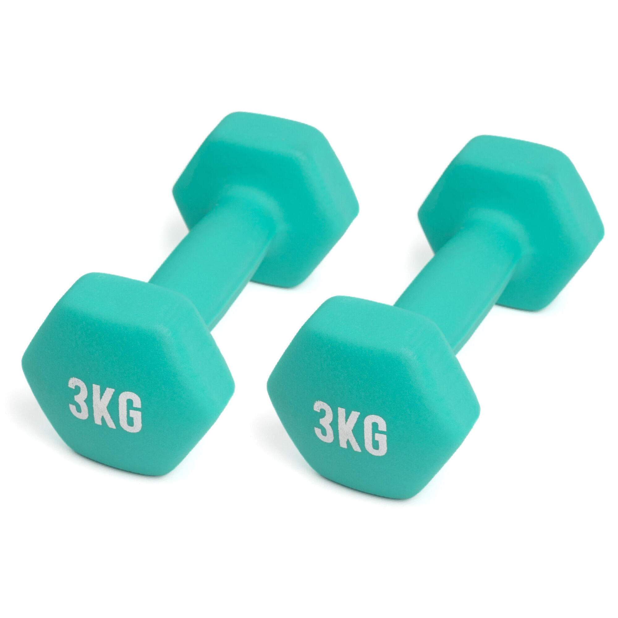 Hexagonal Dumbbell - 3kg Pair 1/7