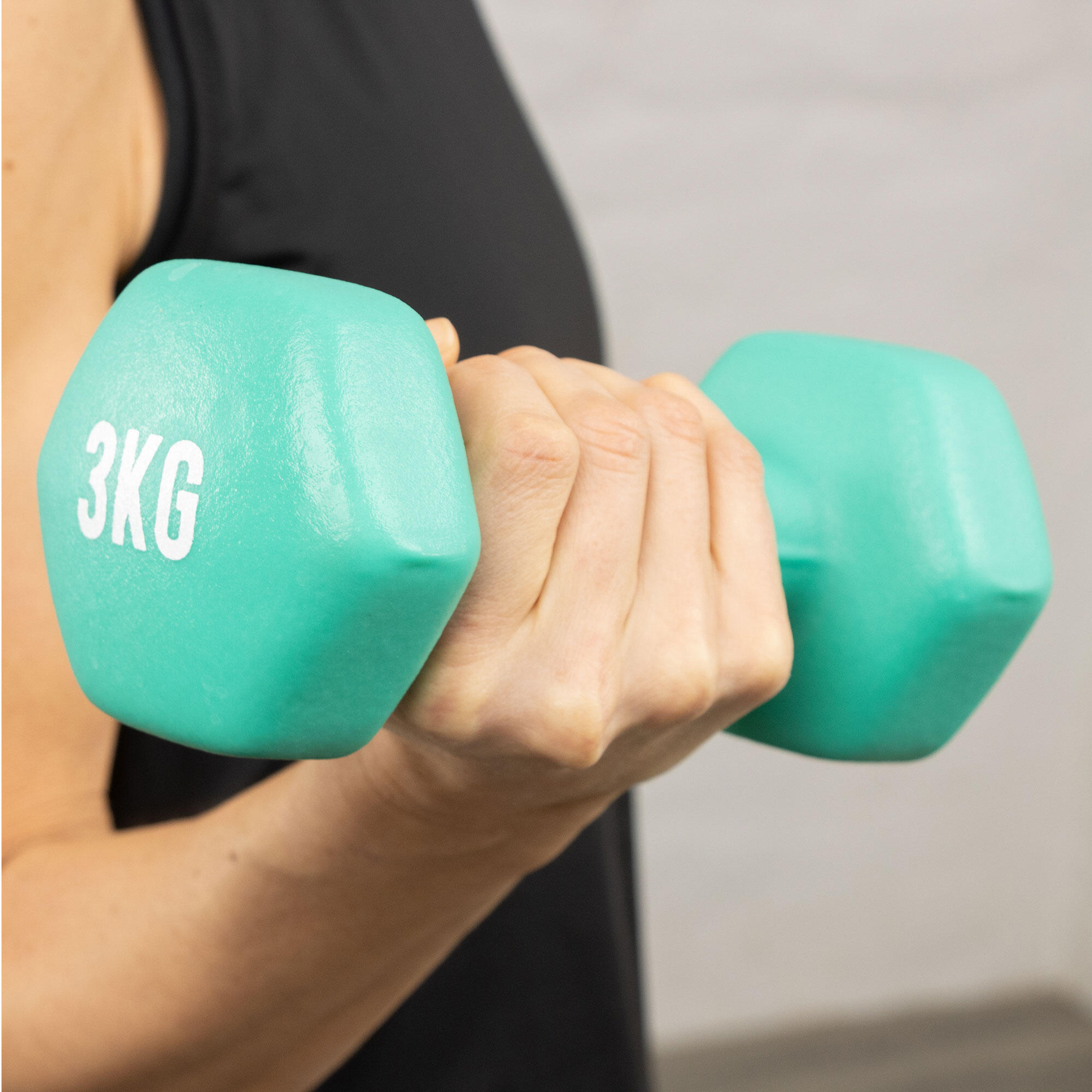 Hantla fitness myga Dumbbell 3 kg 1 szt 6/7