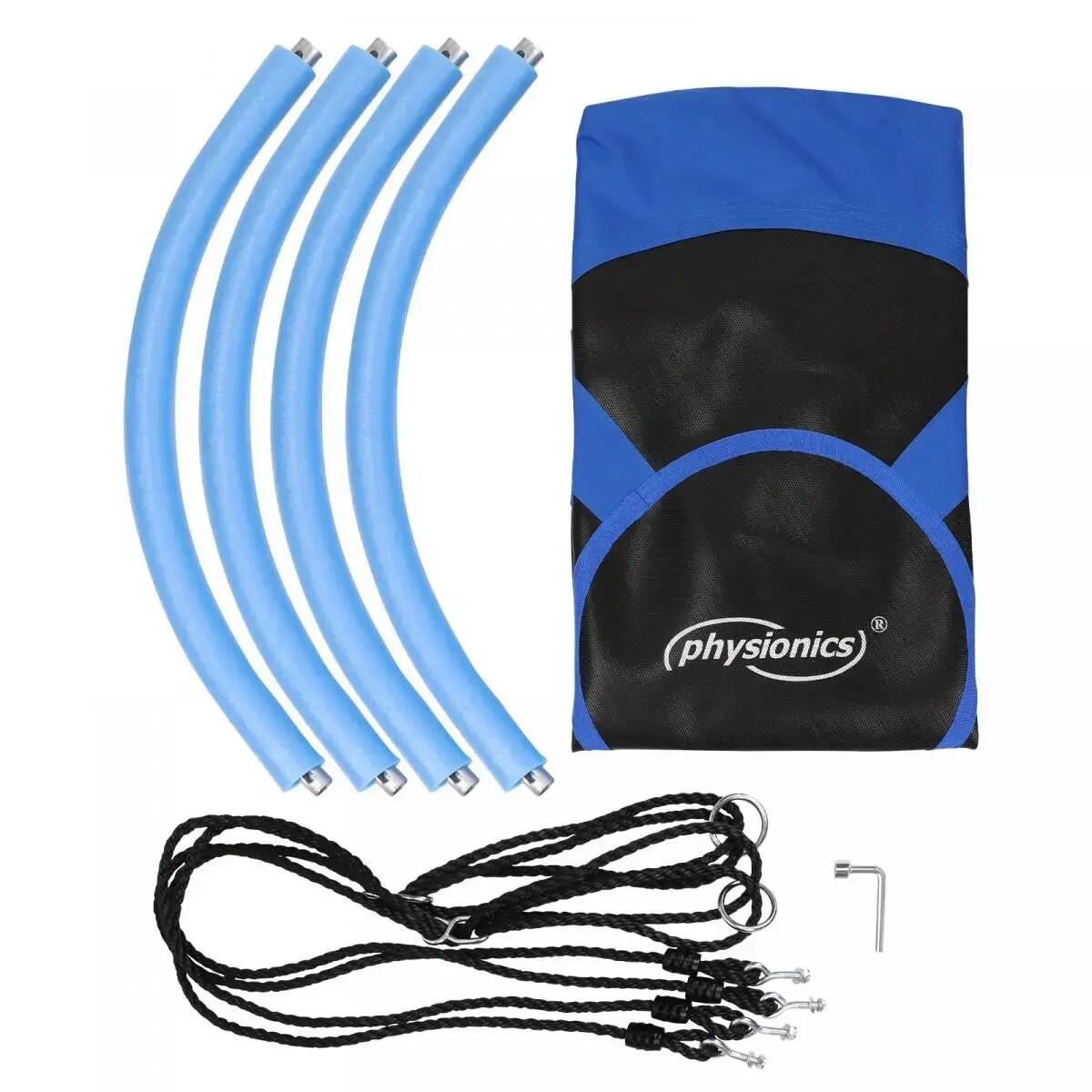 Leagan pentru copii si adulti, albastru, interior/exterior, diametru 100 cm, Phy 7/7