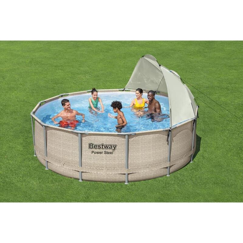 Bestway Auvent pour piscine 3,05 à 5,49 m