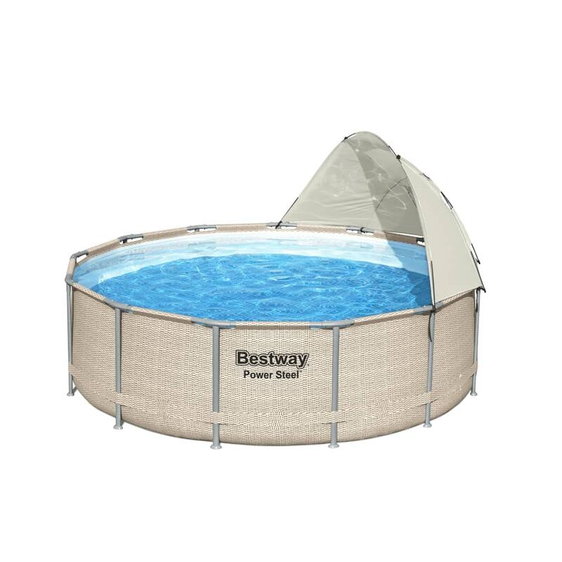 Bestway Auvent pour piscine 3,05 à 5,49 m