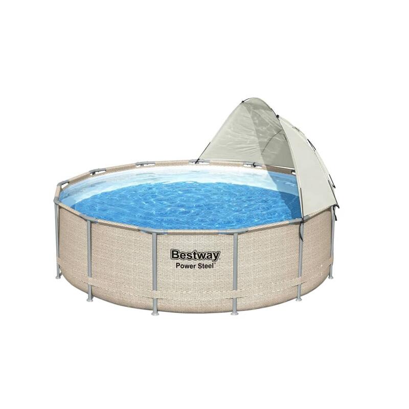 Bestway Auvent pour piscine 3,05 à 5,49 m